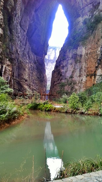 重庆武隆天生三桥龙水峡地缝游记攻略952 / 作者:夏爱之梦 / 帖子ID:101965