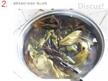 绿豆海带猪蹄汤951 / 作者:蓝天鱼儿 / 帖子ID:105624