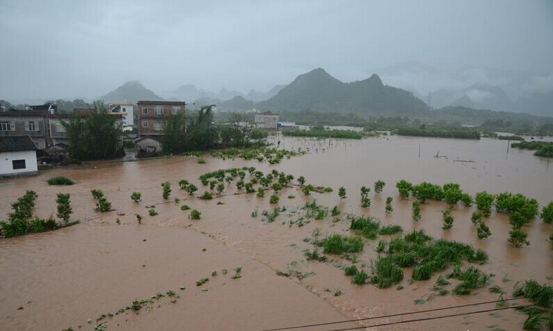 恭城各地大暴雨袭击后组图330 / 作者:砍柴撞跌老斑鸠 / 帖子ID:116040