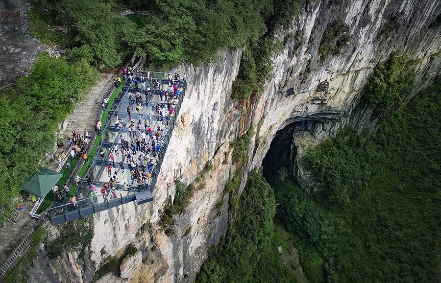 分享十一重庆武隆旅游美女图片 单身男的福音（8P）81 / 作者:夏爱之梦 / 帖子ID:128343