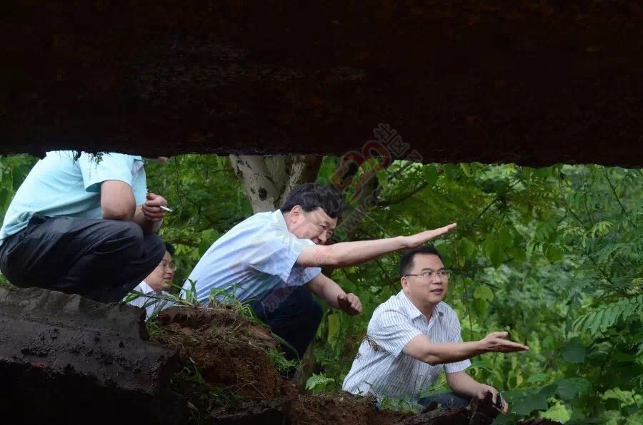 县长黄枝君率队视察因暴雨导致的道路塌方、水毁桥梁、山体滑坡等灾情328 / 作者:心交朋友钱交狗 / 帖子ID:173294