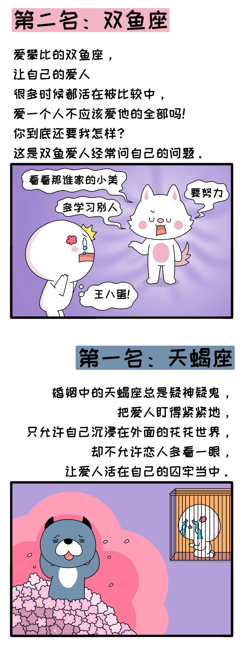 十二星座谁的婚姻最虐心？625 / 作者:圆月小侠 / 帖子ID:273641