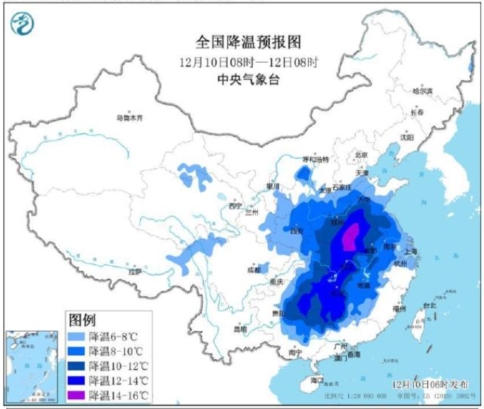 寒潮预警！天气转折！冷空气将横扫广西，降温+降雨！422 / 作者:尹以为荣 / 帖子ID:312426