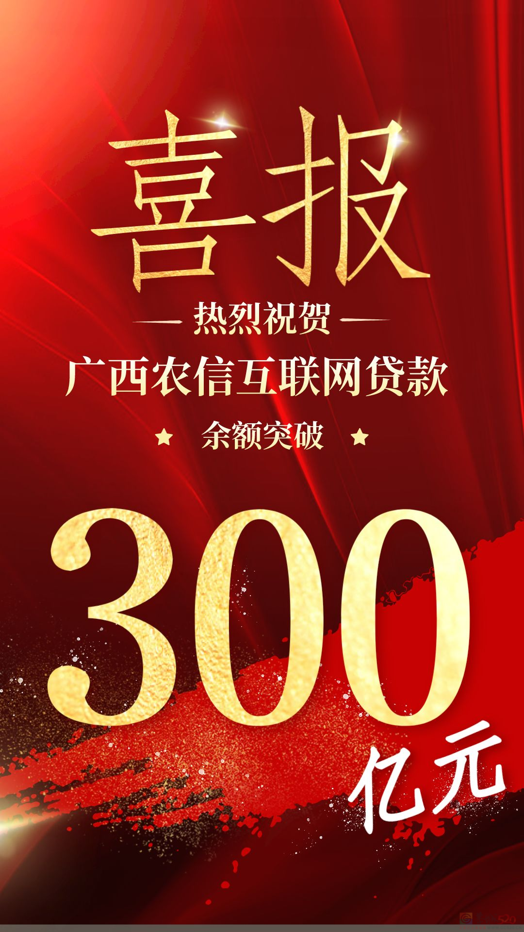 广西农信互联网贷款余额突破300亿元！532 / 作者:随便发一下 / 帖子ID:312835