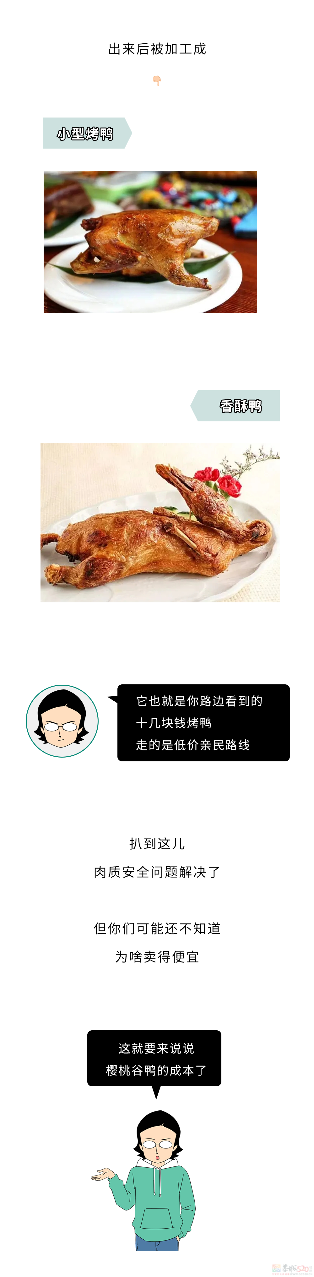 为什么一只活鸭上百元，一只烤鸭却只要19.8块？354 / 作者:儿时的回忆 / 帖子ID:315722