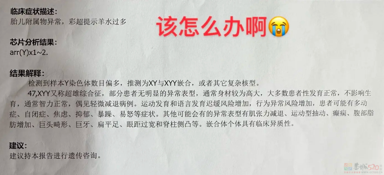 “孕妇查出超雄胎儿被劝打掉”，这两天把互联网吵到撕裂了438 / 作者:儿时的回忆 / 帖子ID:316270