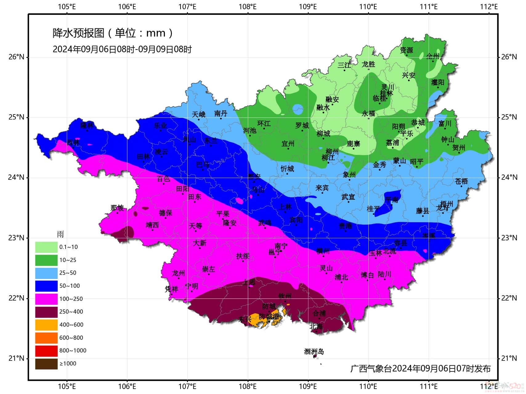 停工、停课、停市…超强台风抵近广西，已经狂风暴雨407 / 作者:尹以为荣 / 帖子ID:316891