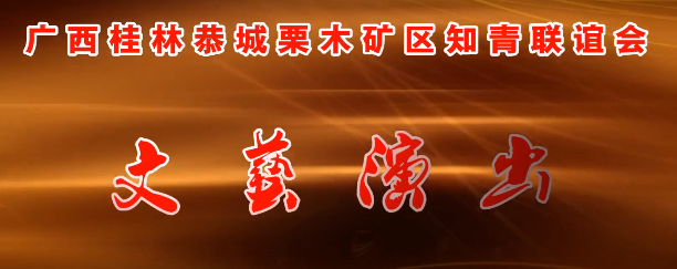 广西桂林恭城栗木矿区知青联谊会文艺汇演(上)29 / 作者:恭城盛唐广告 / 帖子ID:318164