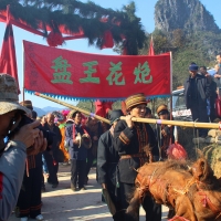 三江石口花炮节  散拍