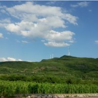 西岭风力发电，既要金山银山，又要绿水青山